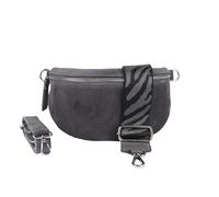 Blade Sac Banane pour Femme, en Daim Fait à la Main, Sac à bandoulière, Sac Banane en Cuir véritable avec Sangles à Motifs, 3 Tailles, Sac à bandoulière élégant fabriqué en Italie, Cadeau pour Elle,