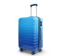 Blade Lot de 3 valises Extensibles - Valise à Coque Rigide - Valise légère à roulettes - Bagage à Main en ABS + PC avec Serrure TSA - Valise à 4 Roues Spinner - Lot de 3 valises de Voyage, Bleu, L,