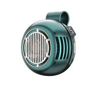 Bladeless Clip Fan, Quiet Rechargeable Cooling Device, 2.52x1.57 inches Portable Fan with 360 Rotation, Low Noise Airflow Unit, Compact Modern Style, Desk Neck Travel Use