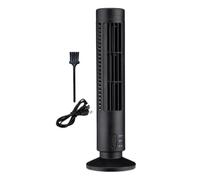 Bladeless Fan for Bedroom Plug-in Low Noise Space Saving Standing Blower