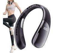 Bladeless Neck Fan - 6 Speed Portable Wearable Fan with LED Display