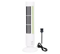 Bladeless Tower Fan - Powerful Low Noise Space Saving Blower Plug-in
