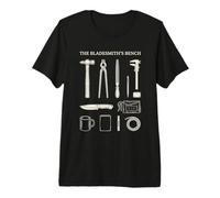 Bladesmith Couteau à Enclume Forge Smith T-Shirt Haut de Gamme