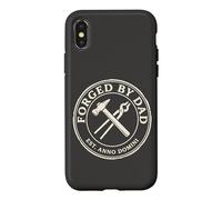 Bladesmith Dad Couteau Maker Hammer Forge Anvil Pro Coque pour iPhone X/XS