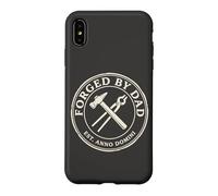 Bladesmith Dad Couteau Maker Hammer Forge Anvil Pro Coque pour iPhone XS Max