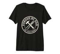 Bladesmith Dad Couteau Maker Hammer Forge Anvil Pro T-Shirt Haut de Gamme
