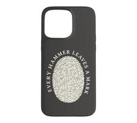 Bladesmith Marteau Enclume Forge Couteau Maker Smith Coque pour iPhone 15 Pro Max