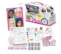 BLADEZ Barbie Kit d'activités artistiques et artisanales sous licence avec stylos et autocollants, camping-car à colorier, plus de 300 pièces, Creative Maker Kitz Toyz