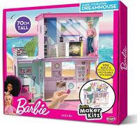 BLADEZ Maison de rêve Barbie Dreamhouse, Maison de poupée Personnalisable avec Autocollants réutilisables, Creative Maker Kitz Toyz