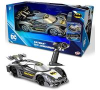 BLADEZ Batman RC Blindé Racer, DC Comics Véhicule télécommandé avec lumières LED, facile à utiliser pour les enfants à partir de 3 ans, fonction complète RC 1 20, jouet sous licence, Toyz