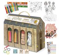 BLADEZ Ensemble d'activités Harry Potter pour Pare-Chocs Poudlard, Arts et travaux manuels, Ensemble de Papeterie sous Licence avec stylos et Autocollants, Plus de 250 pièces, Créateur créatif Kitz