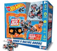 BLADEZ Hot Wheels Hawk 24 Quad de Course à partir de 8 Ans - Drone télécommandé, Jouet Volant, accomplissement de Cascades et de Course, RC 2,4 GHz avec lumières, résistant aux Chocs, Jouet sous
