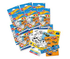 BLADEZ Hot Wheels Lot de 40 autocollants en papier, style dessin animé, thème voiture et automobile, utilisation en intérieur, parfaits pour les garçons, les sacs de fête