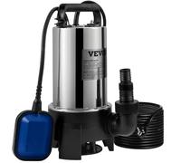Bladez - Pompe de Relevage Eaux Chargées 1100 W Pompe d’Évacuation pour Eau Chargée Immergée Vide Piscine Cave Fosse Septique