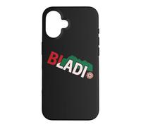 Bladi Maroc Atlas Montagnes Graphique Moderne Coque pour iPhone 16