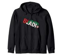Bladi Maroc Atlas Montagnes Graphique Moderne Sweat à Capuche