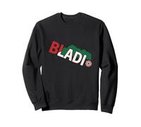 Bladi Maroc Atlas Montagnes Graphique Moderne Sweatshirt