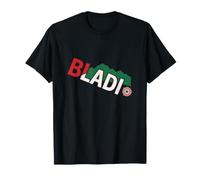 Bladi Maroc Atlas Montagnes Graphique Moderne T-Shirt