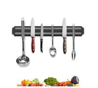 BLADO Support magnétique pour couteaux - Bandes magnétiques pour couteaux et outils, aimants pour couteaux muraux, ustensiles de cuisine, organiseurs de couteaux de cuisine (33 cm)