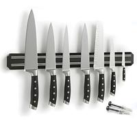 BLADO Support magnétique pour couteaux - Bandes magnétiques pour couteaux et outils, aimants pour couteaux muraux, ustensiles de cuisine, organiseurs de couteaux de cuisine (55 cm)