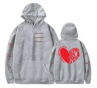 BLAENU Lauren Spencer Smith Hoodies Femmes Hommes Manches Longues Vêtements De Rue Unisex Sweatshirts XXS-4XL-Grey||3X_l
