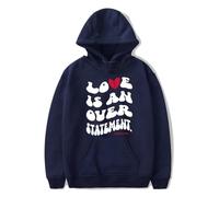 BLAENU Sweat À Capuche Lauren Spencer Smith Imprimé 2D Manches Longues Sweat-Shirt Homme Femme Hip Hop Rétro Oversize Chaud Pull À Capuche Streetwear XXS-4XL-Navy Blue||m