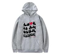 BLAENU Sweat À Capuche Lauren Spencer Smith Imprimé 2D Manches Longues Sweat-Shirt Homme Femme Hip Hop Rétro Oversize Chaud Pull À Capuche Streetwear XXS-4XL-Grey||3X_l