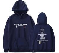 BLAENU Sweat À Capuche Unisexe Da-miano David Funny Little Fears Album Hoodie Hommes Femmes Mode Hip Hop Manches Longues Décontracté Doux Oversize Pull À Capuche XXS-4XL-Navy Blue||l