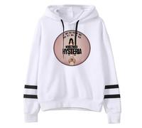 BLAENU Sweat À Capuche Unisexe Jessie Murph Tour Hoodie Imprimé 2D Mode Décontractée Oversize À Manches Longues Streetwear pour Hommes Et Femmes XXS-4XL-White||x_s