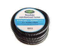 Blagdon BD8858 Tuyau Flexible corrigé à alésage Lisse pour Bassin d'eau, Accessoire de Tuyau de Jardin, Noir