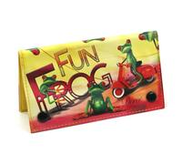 Blague à tabac simili cuir décor Fun Frog