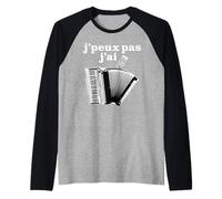 Blague Accordéoniste ou Humour Drôle pour Joueur d'accordéon Manche Raglan