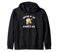 Blague Amusante Captain of The Struggle Bus Sweat à Capuche