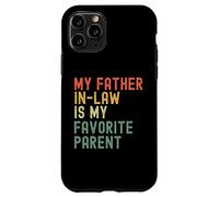 Blague Amusante de Beau-Fils de Mon père est Mon Parent préféré Coque pour iPhone 11 Pro
