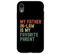 Blague Amusante de Beau-Fils de Mon père est Mon Parent préféré Coque pour iPhone XR