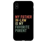 Blague Amusante de Beau-Fils de Mon père est Mon Parent préféré Coque pour iPhone XS Max
