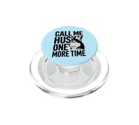 Blague Amusante de propriétaire de Chien Malamute Call Me Husky Malamute PopSockets PopGrip pour MagSafe