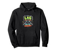 Blague Amusante Gamer Lag Sweat à Capuche