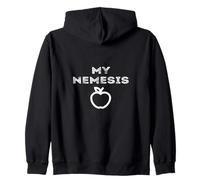 Blague Amusante My Nemesis an Apple A Day Keeps The Doctor Away Sweat à Capuche