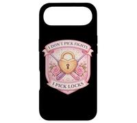 Blague Amusante pour Femme avec Inscription « I Don't Pick Fights I Pick Locks » Coque pour iPhone Air