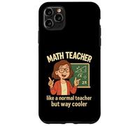 Blague amusante pour professeur de mathématiques Coque pour iPhone 11 Pro Max