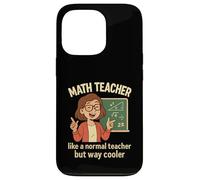 Blague amusante pour professeur de mathématiques Coque pour iPhone 13 Pro