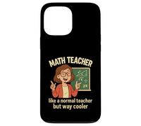 Blague amusante pour professeur de mathématiques Coque pour iPhone 13 Pro Max