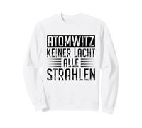 Blague Atome Allemand Physique Rayonnement Sweatshirt