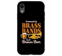 Blague Brass Band de Fierté Cornet à Pistons et Amour Bière Coque pour iPhone XR