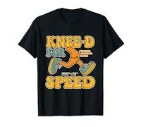 Blague de Course à Pied sur Le Remplacement du Genou Knee-D for Speed T-Shirt