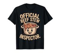 Blague de cuisine mignonne de l'inspecteur officiel du T-Shirt