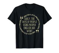 Blague de Grammaire Anglaise appropriée pour Les Enseignants, écrivains et éditeurs T-Shirt