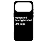 Blague de Grammaire Anglaise. Séparé. sans Trait d'union Coque pour iPhone 17 Pro Max