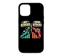 Blague de négociation du Jour des investisseurs boursiers Coque pour iPhone 12/12 Pro